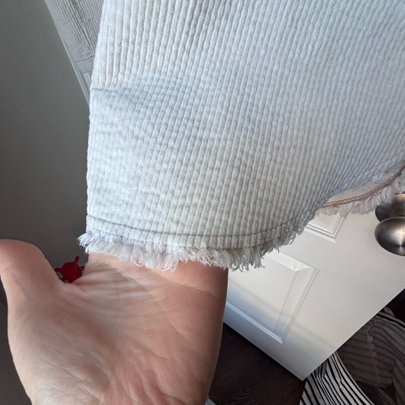 Elan Cream Ribbed Knit Top - Picture 2 of 5